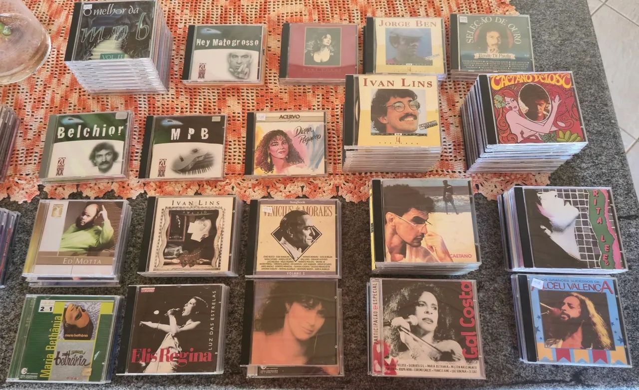  CDS MPB 10$ cada. todos original 