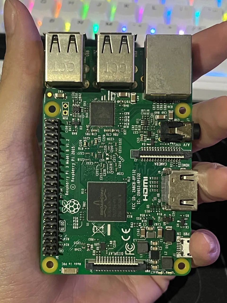 Raspberry PI 3B + Cartão SD - Foto 3