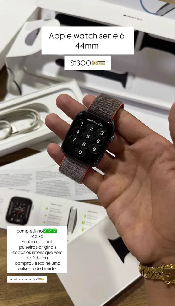 Apple watch serie 6 44mm - Foto 5