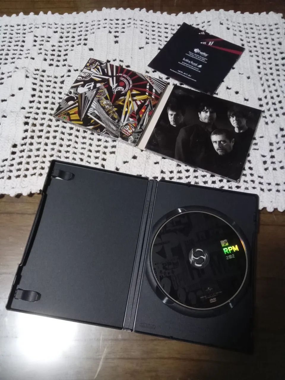 CD duplo e DVD da banda RPM com autógrafos - Foto 3