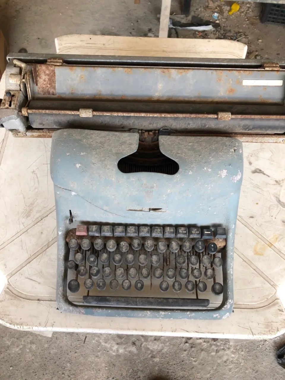 Máquina de datilografia 