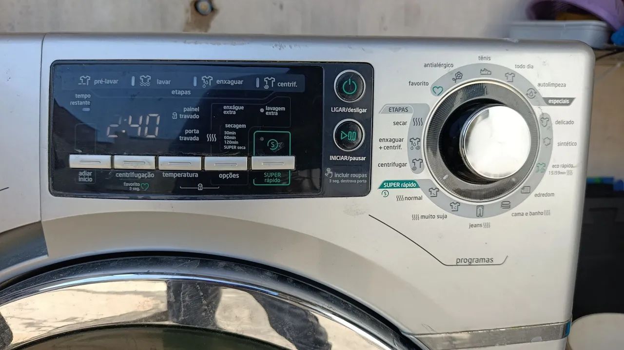 MIDEA LAVA E SECA 12 KG - COM DEFEITO - R$ 450 - Foto 4