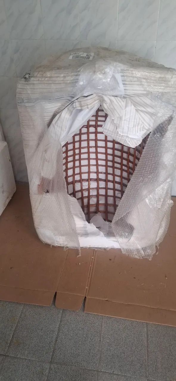 Cadeira poltrona balanço de teto em vime nova - ainda na embalagem  - Foto 3