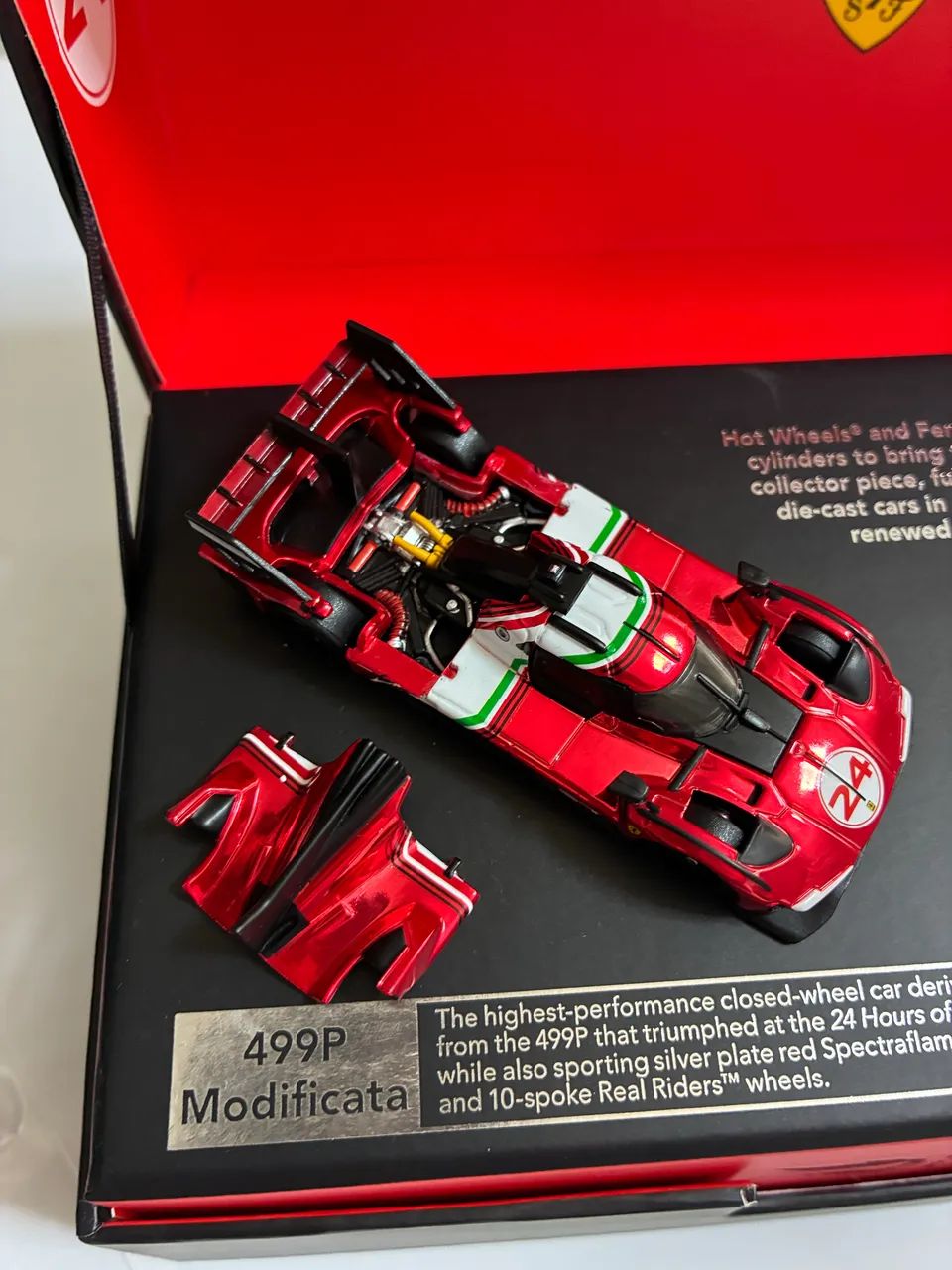 Hot Wheels Set Ferrari Heritage Collection 312p & 499p Mod 1:64 - Foto 2