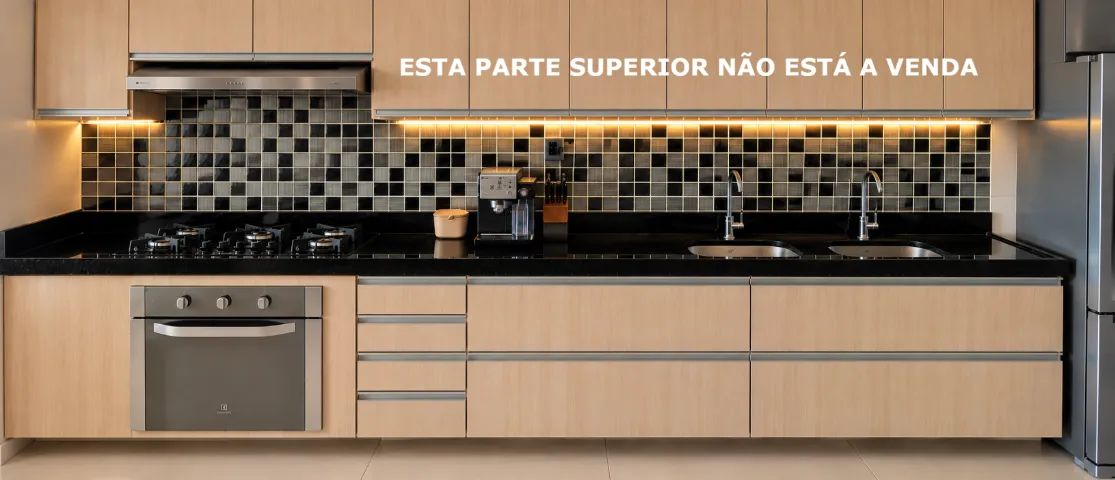 COZINHA COMPLETA COM ARMARIOS E ELETRODOMESTICOS - Foto 5