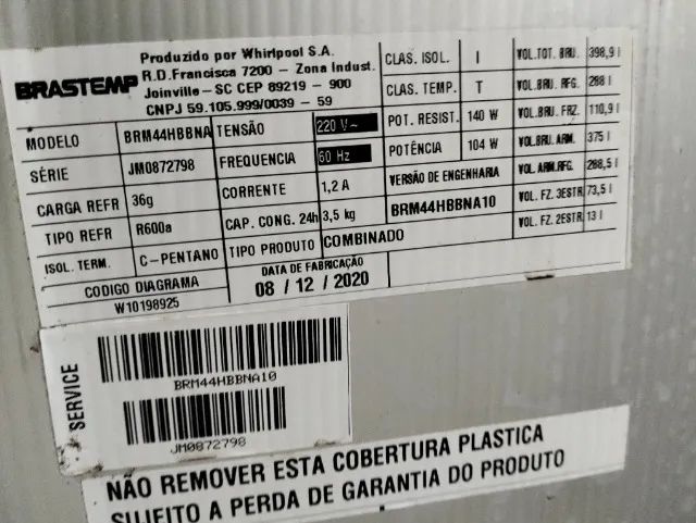 Geladeira Brastemp  - Foto 2
