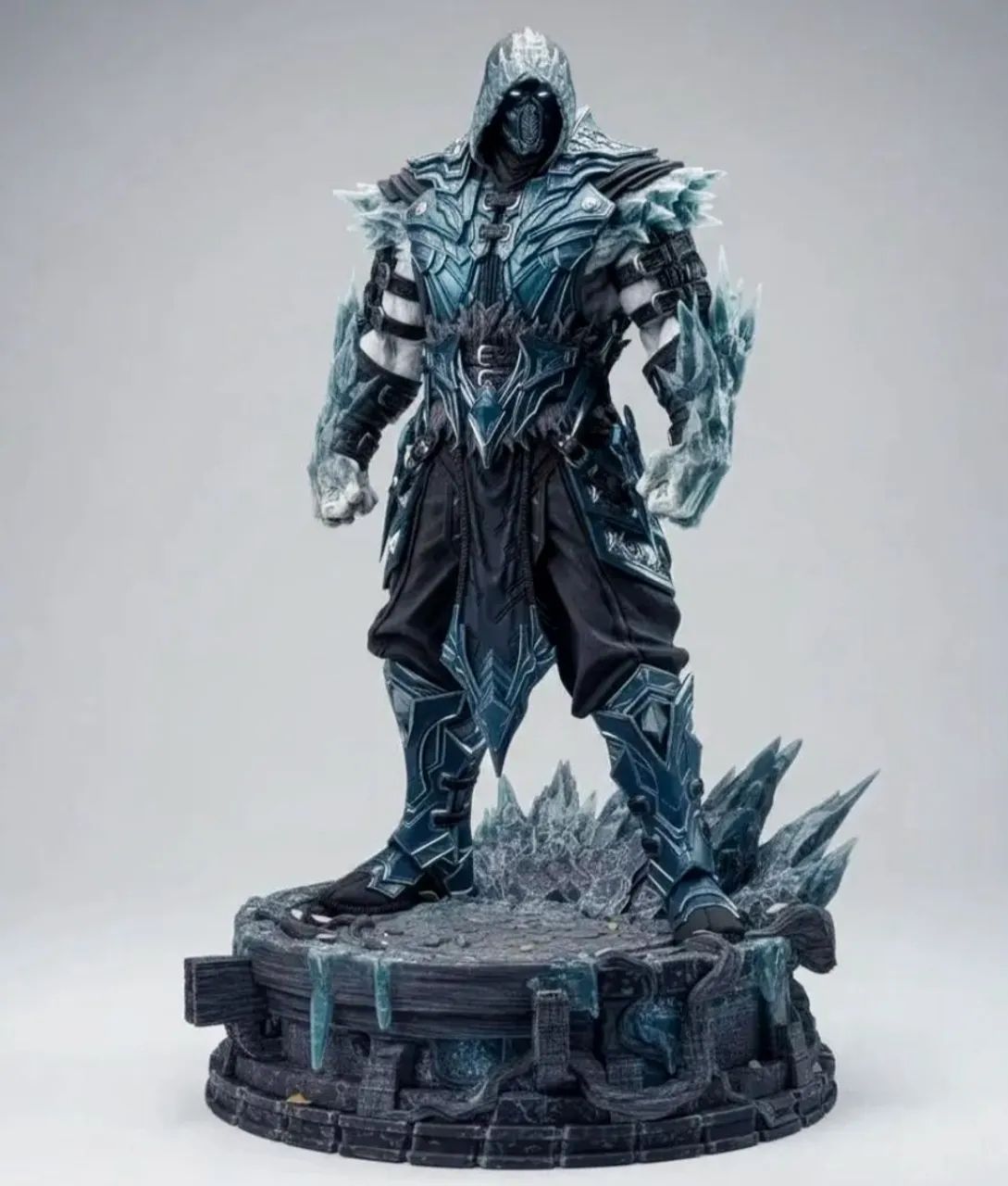 Sub-zero Actio figure  base diorama 