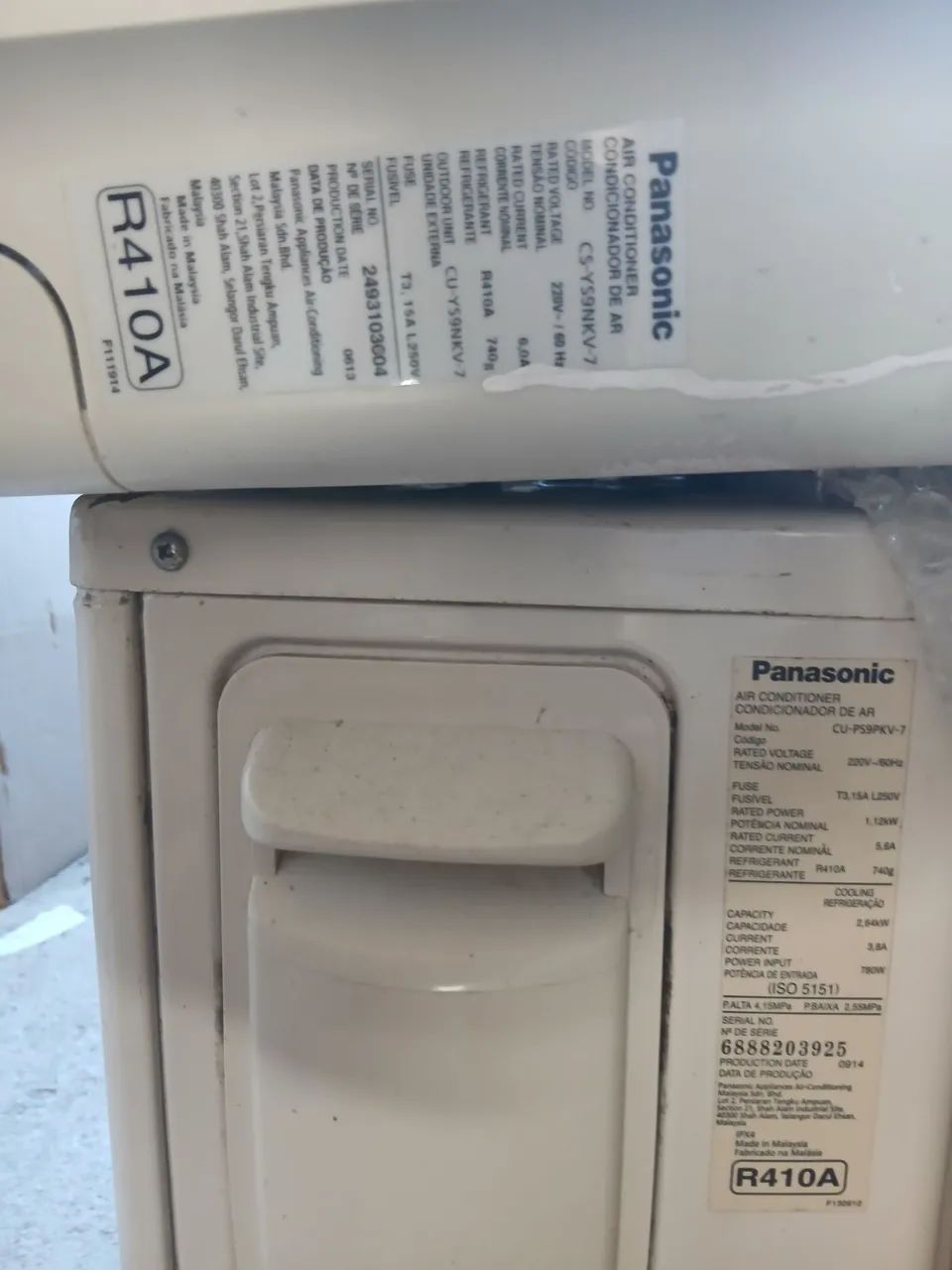 Ar condicionado split inverter Panasonic c/defeito  - Foto 3
