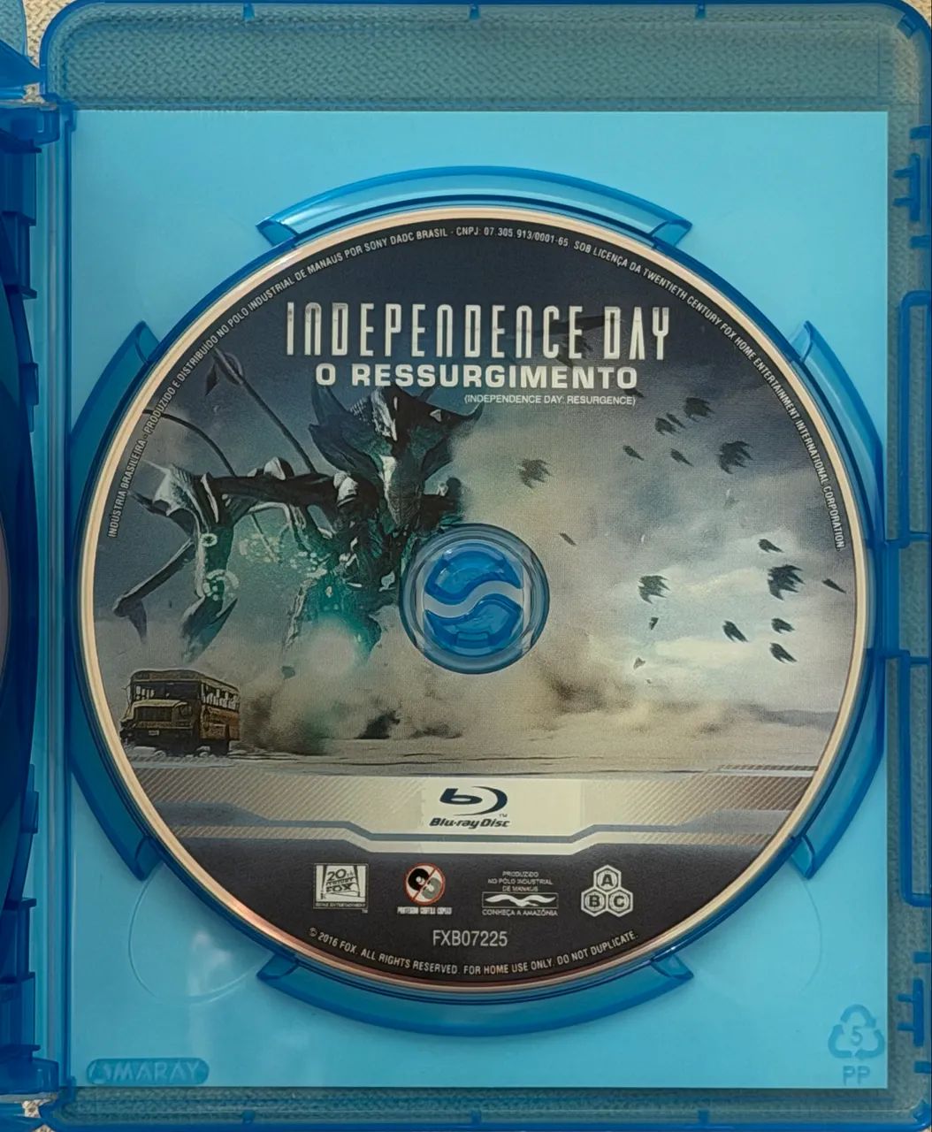 Blu-Ray Independence Day - O Ressurgimento (original) - Foto 4