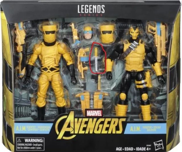 Marvel Legends 2 pack AIM