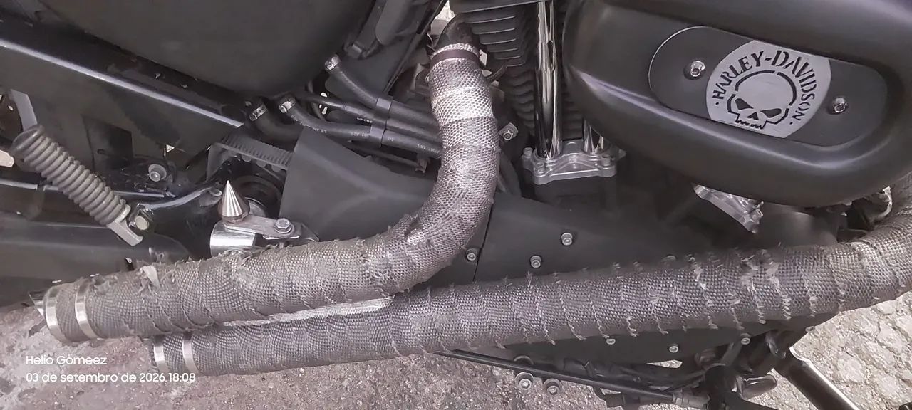 Escapamento Harley Davidson 883