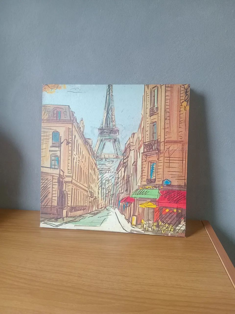 2 quadros lindos paris e veneza