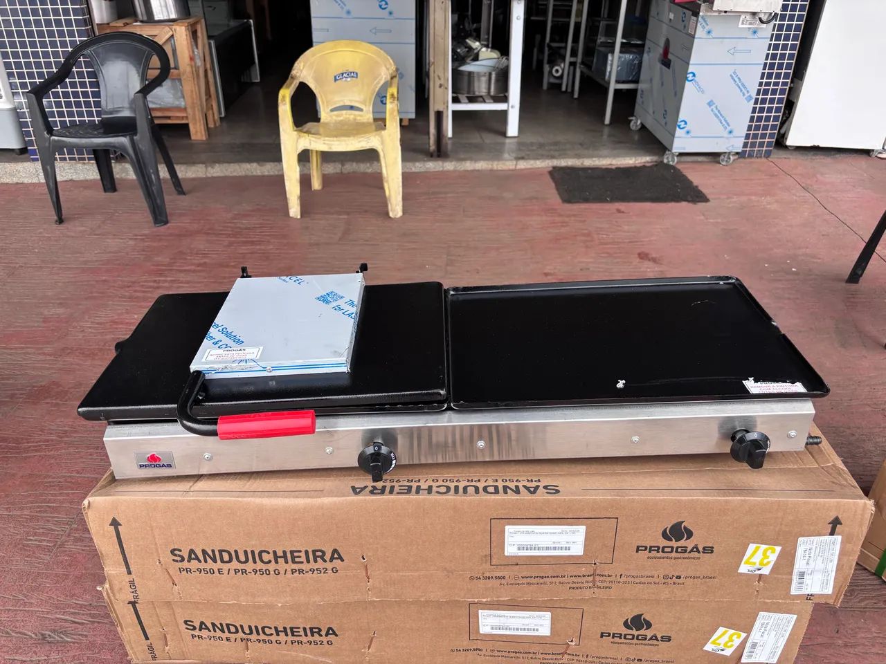 Chapa pro gás 95c nova  - Foto 2