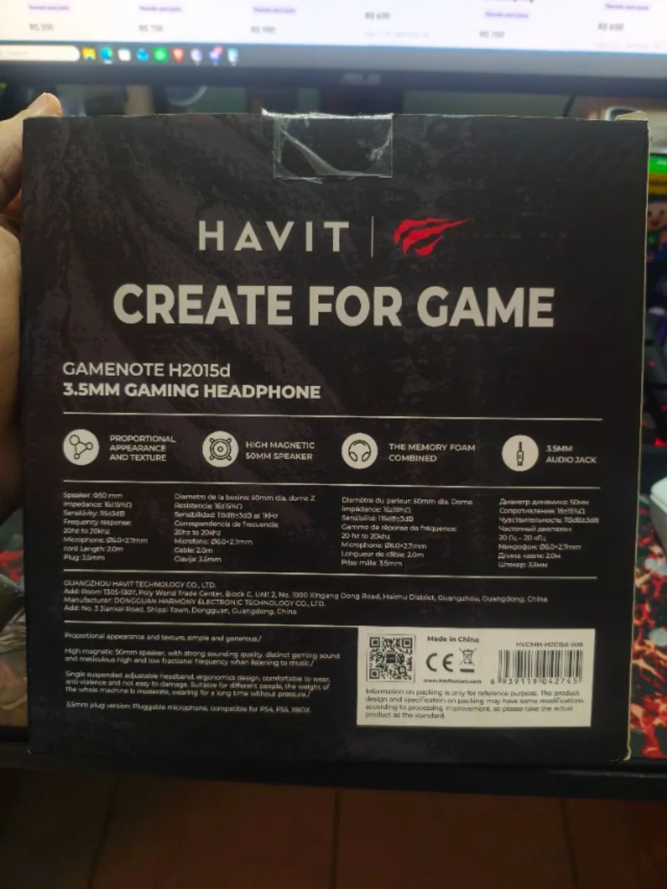Headset Havit H2015D - Foto 3