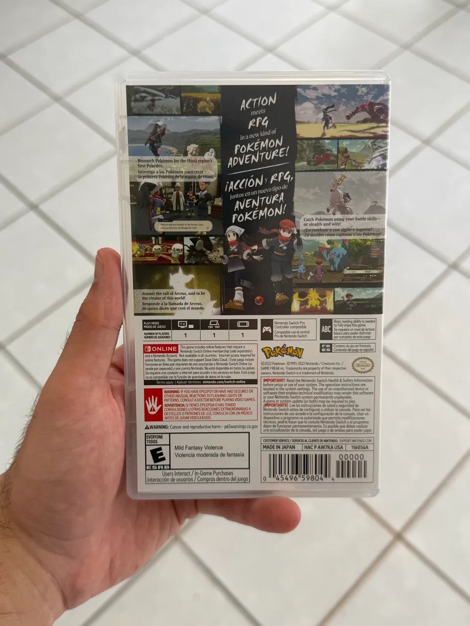 Jogo Pokémon Legends Arceus - Nintendo Switch - Foto 2