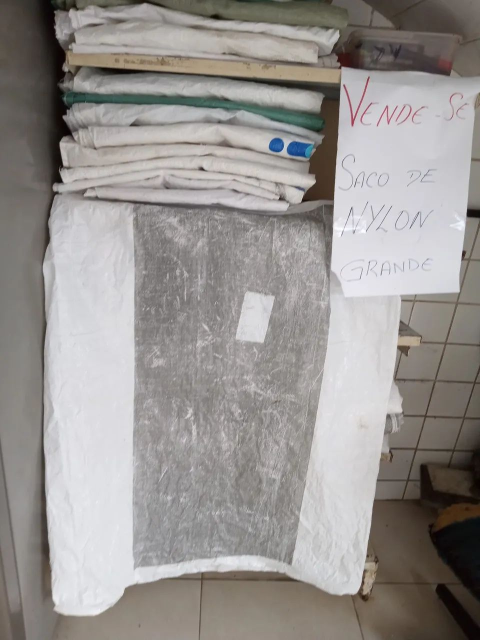 Saco de nylon grande