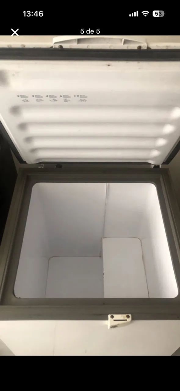 Freezer Horizontal Consul 307 Litros Branco - Foto 5