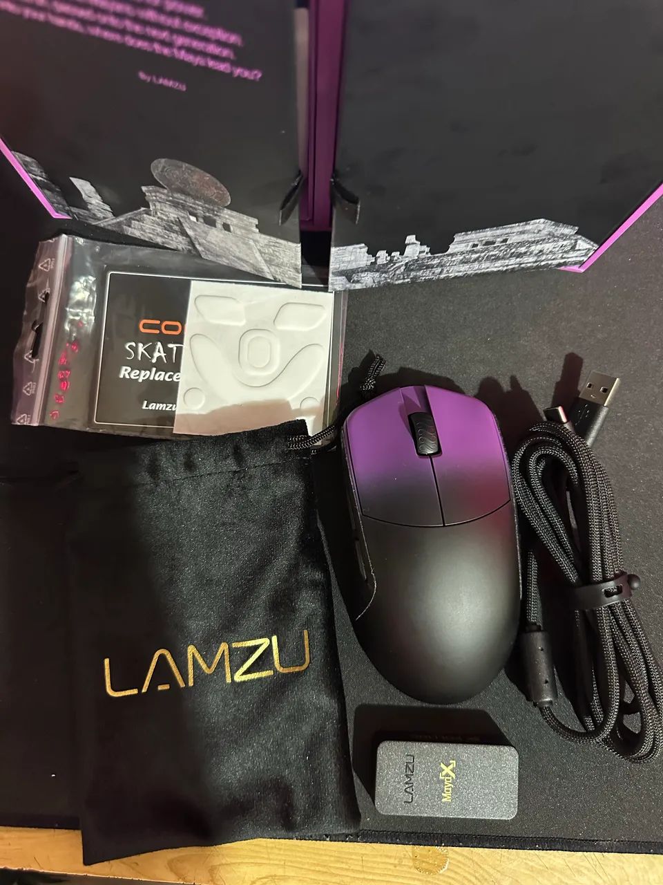 Mouse Lamzu Maya X sem fio  - Foto 4