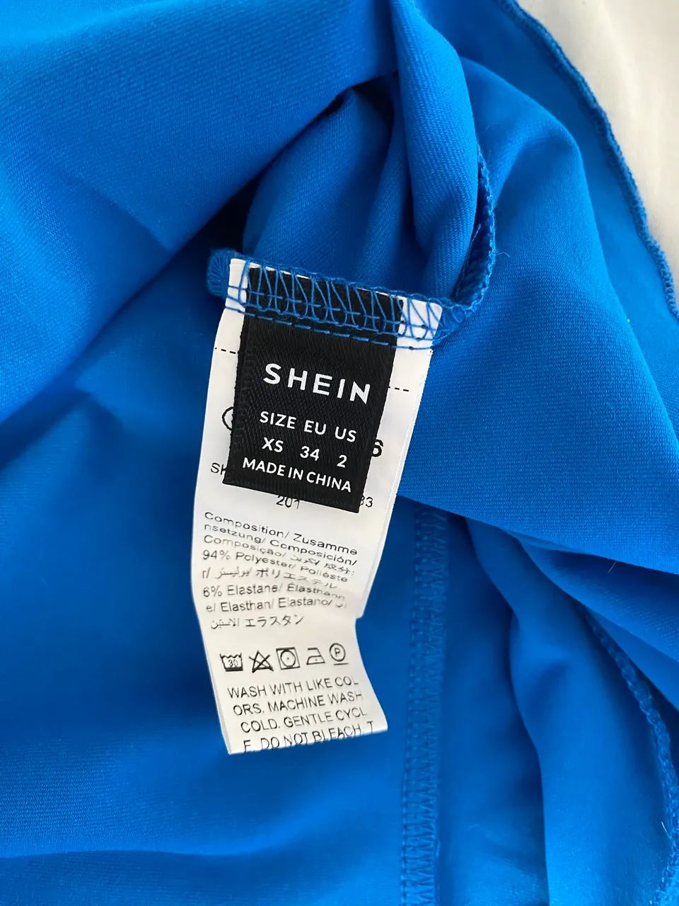 Vestido shein azul - Foto 3