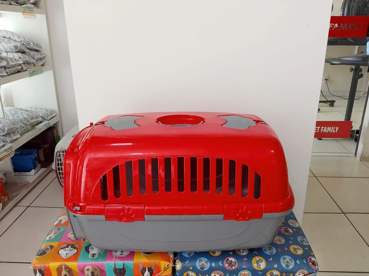 Caixa de trasporte  e bolsa  pet  - Foto 2