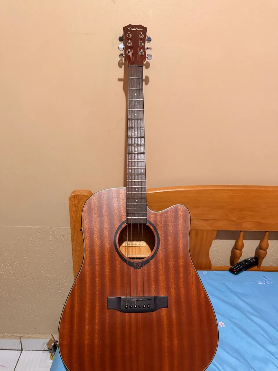 Violão RedBurn + Case - Foto 4