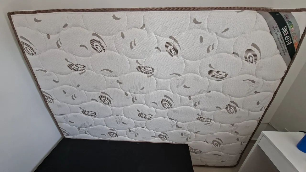 Colchão Queen Ortobom Sleep King - Molas Ensacadas | Novíssimo!