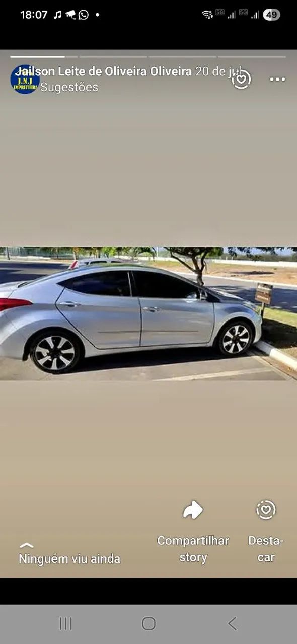 Hyundai Elantra Elantra GLS 1.8 16V Aut. 2013