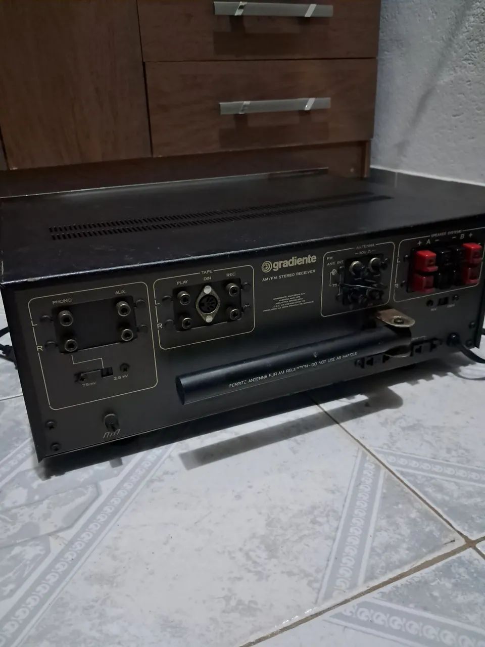 Vendo receiver s125 da gradiente 