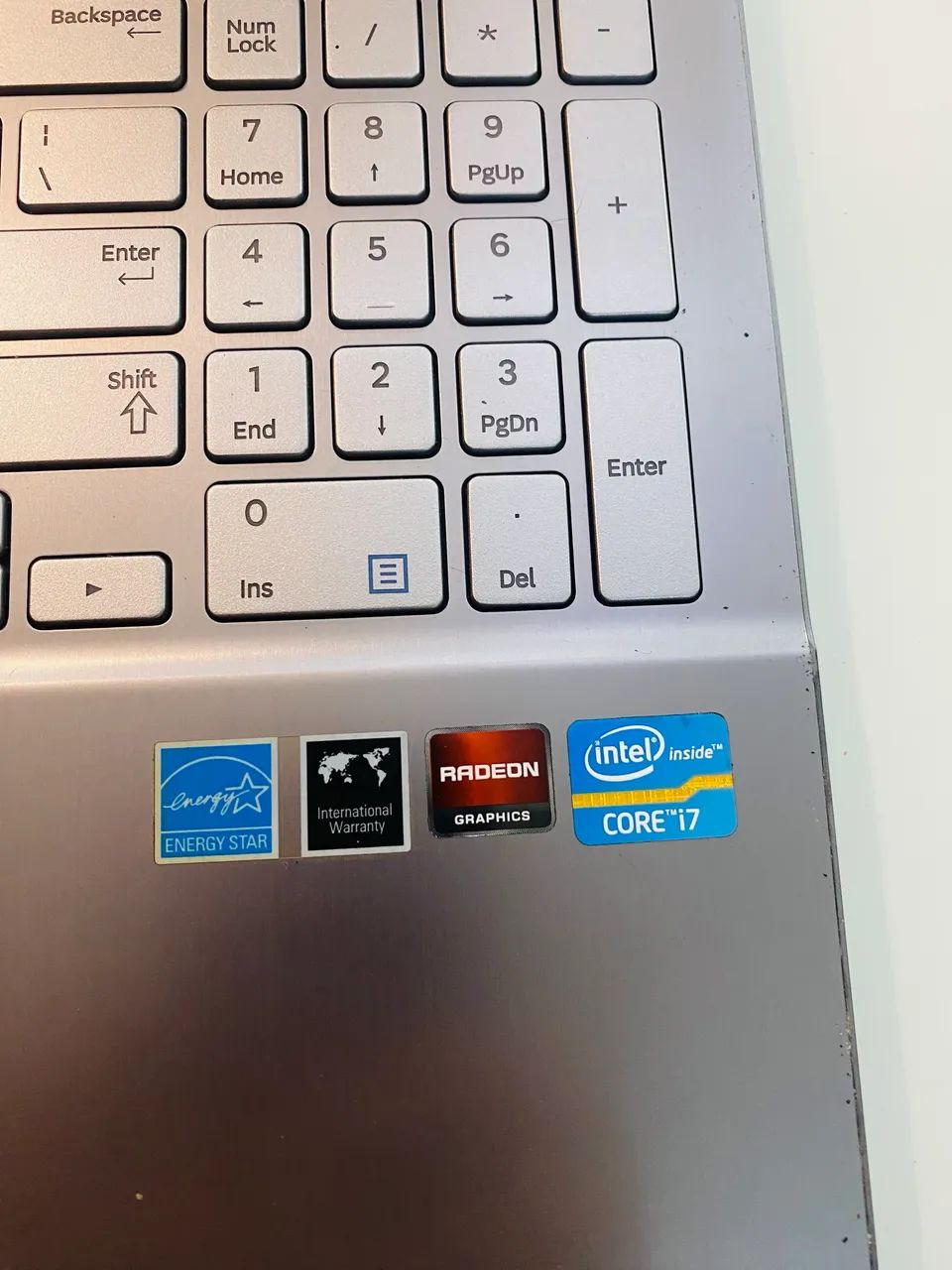 Notebook Samsung i7 tela 15 polegadas usado com defeito  - Foto 2