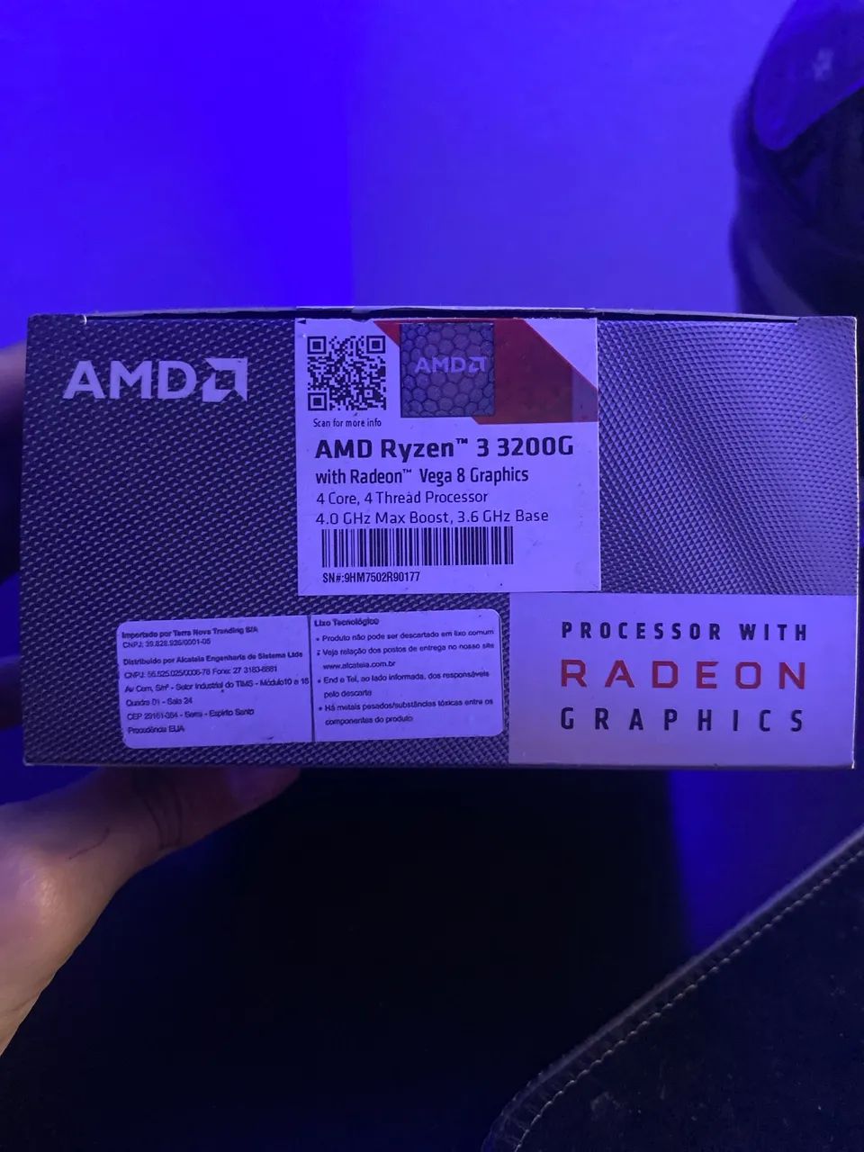 Processador Ryzen 3200g AMD ddr4 - Foto 2