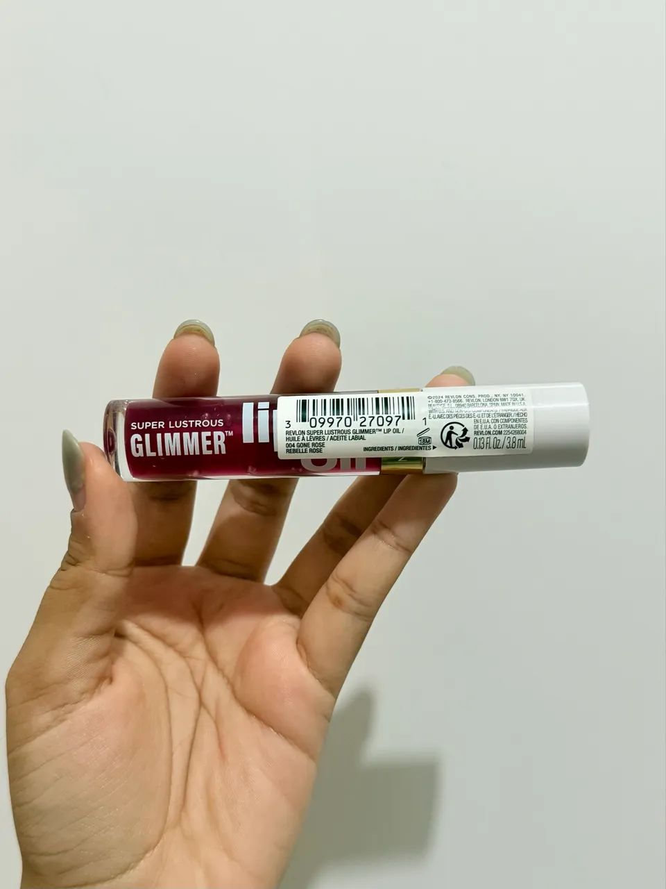 Revlon Super Lustrous glimmer Lip oil - cor 004 gone rose  - Foto 2
