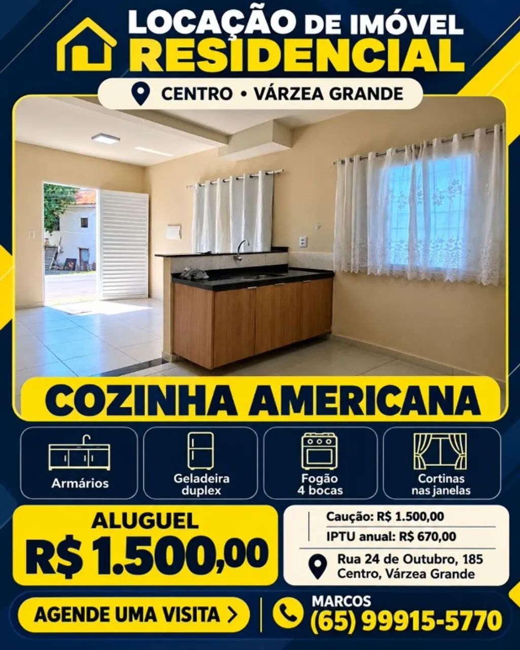 CASA TÉRREO, CENTRO, VÁRZEA GRANDE. - Foto 4