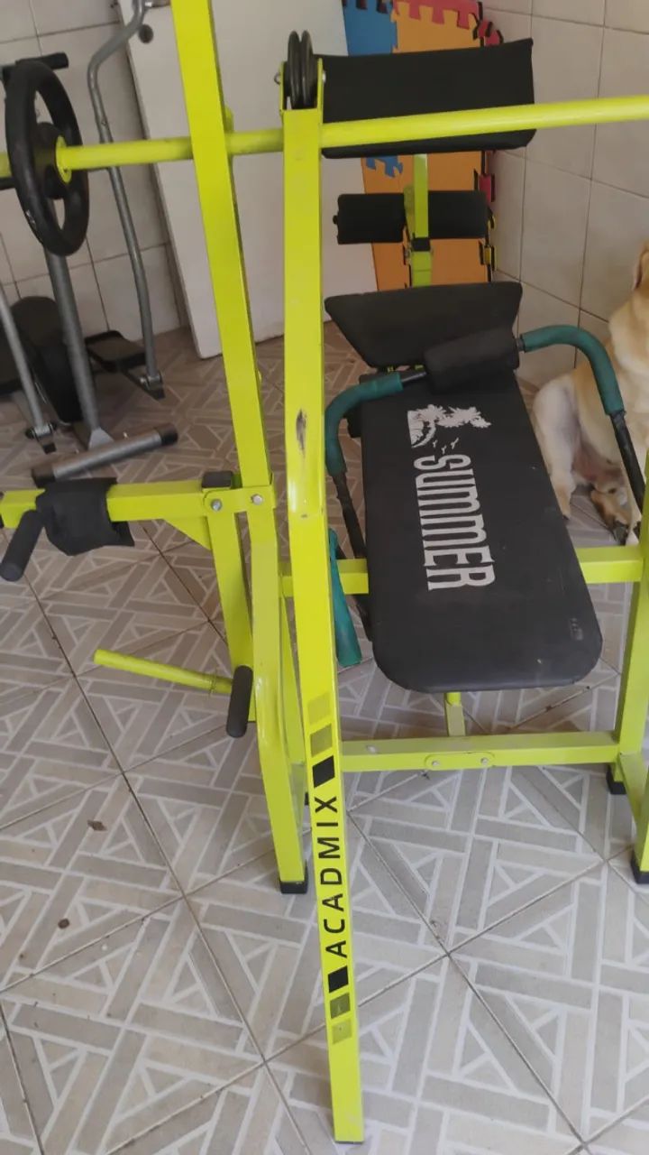 Estação de musculação e 2 Bicicletas ergométricas - Foto 3