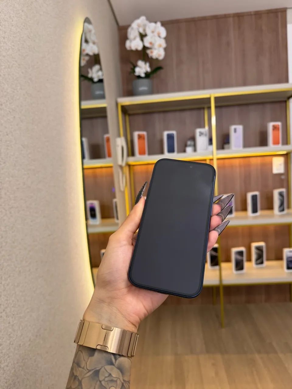 iPhone 17 Pro Titânio Azul Garantia Apple - Foto 4