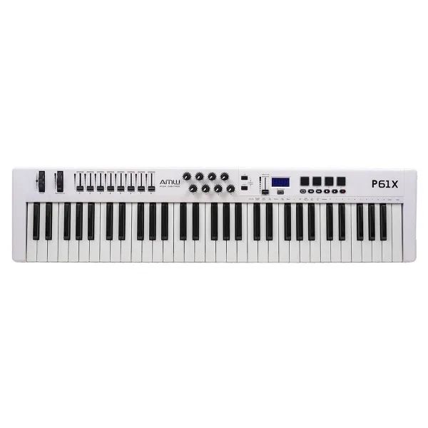 Controlador midi AMW P61x branco - Foto 3