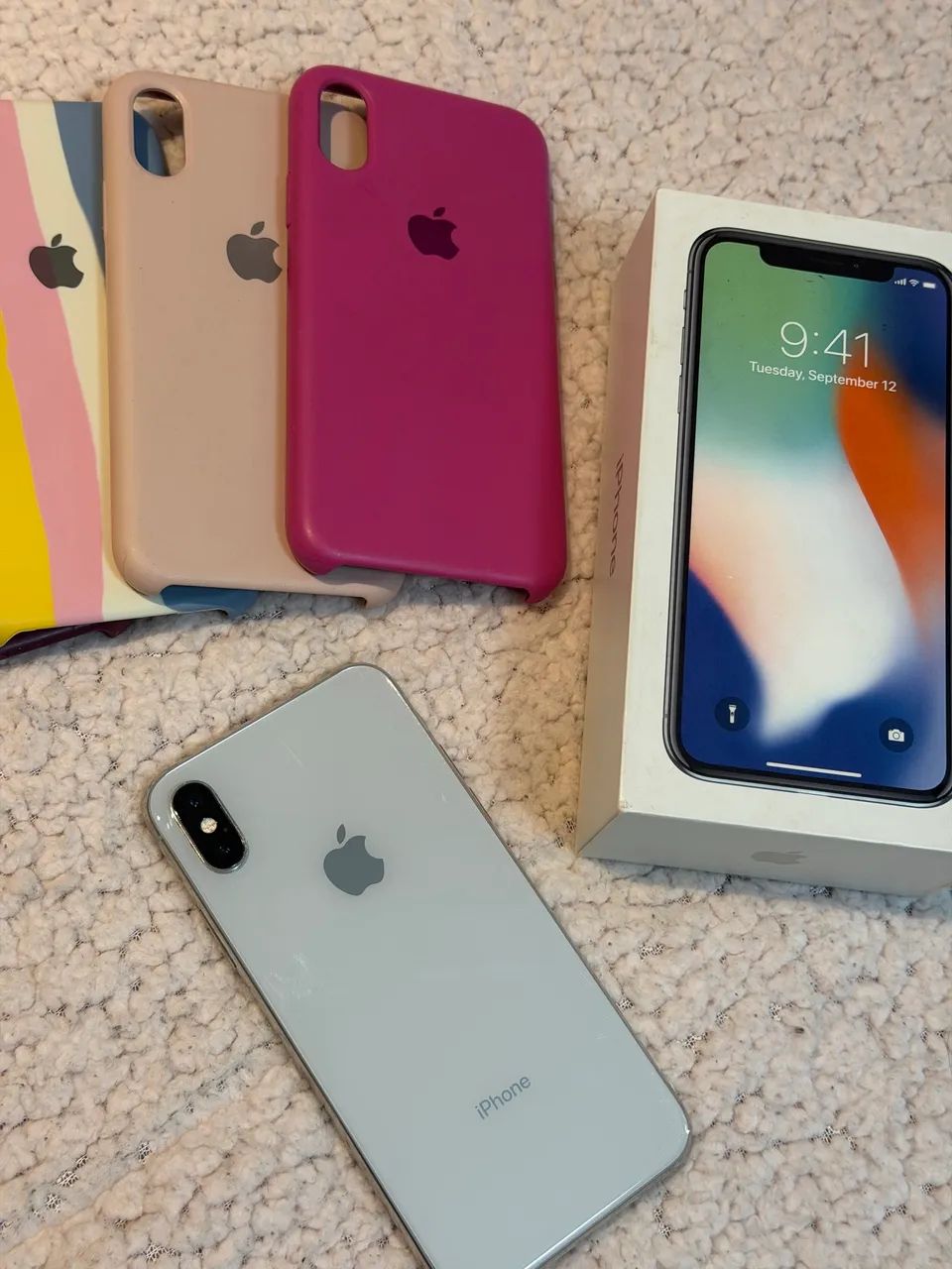 iPhone X, 64gb, cor branco - Foto 3