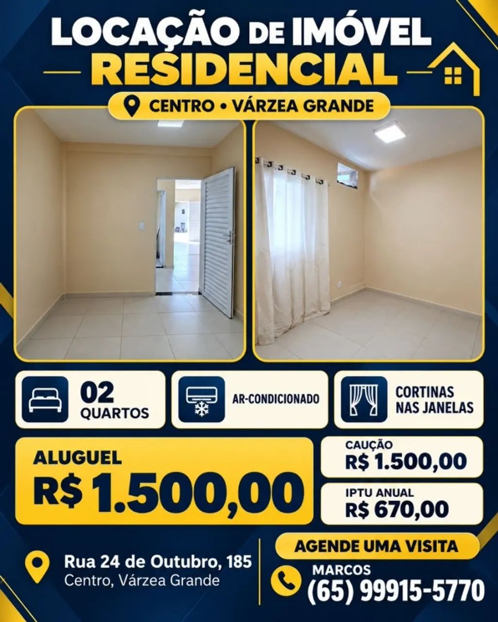CASA TÉRREO, CENTRO, VÁRZEA GRANDE. - Foto 3