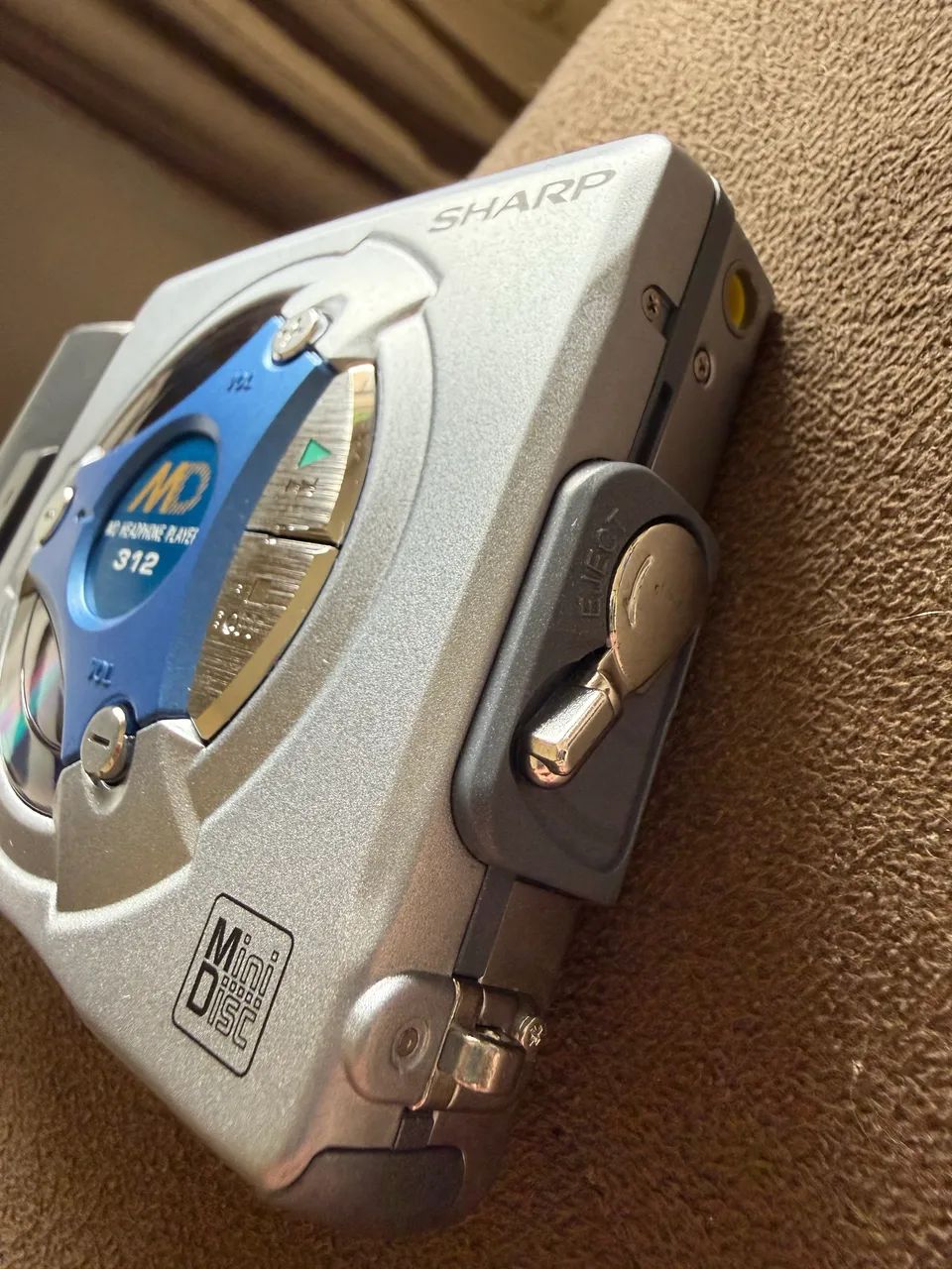 Aparelho mini disk(MD)Sharp impecável!