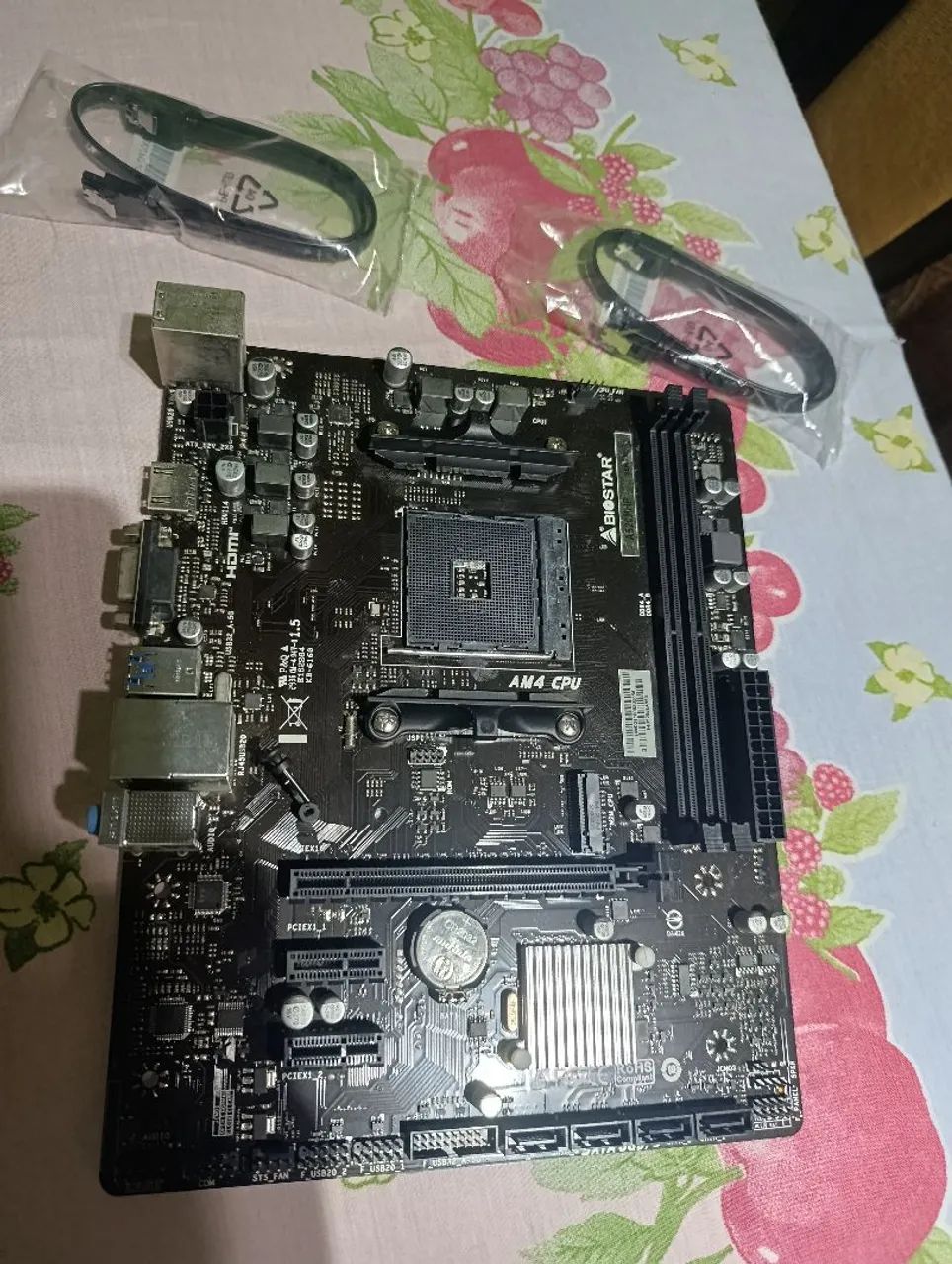 Placa mãe A520m Motherboard biostar  - Foto 3