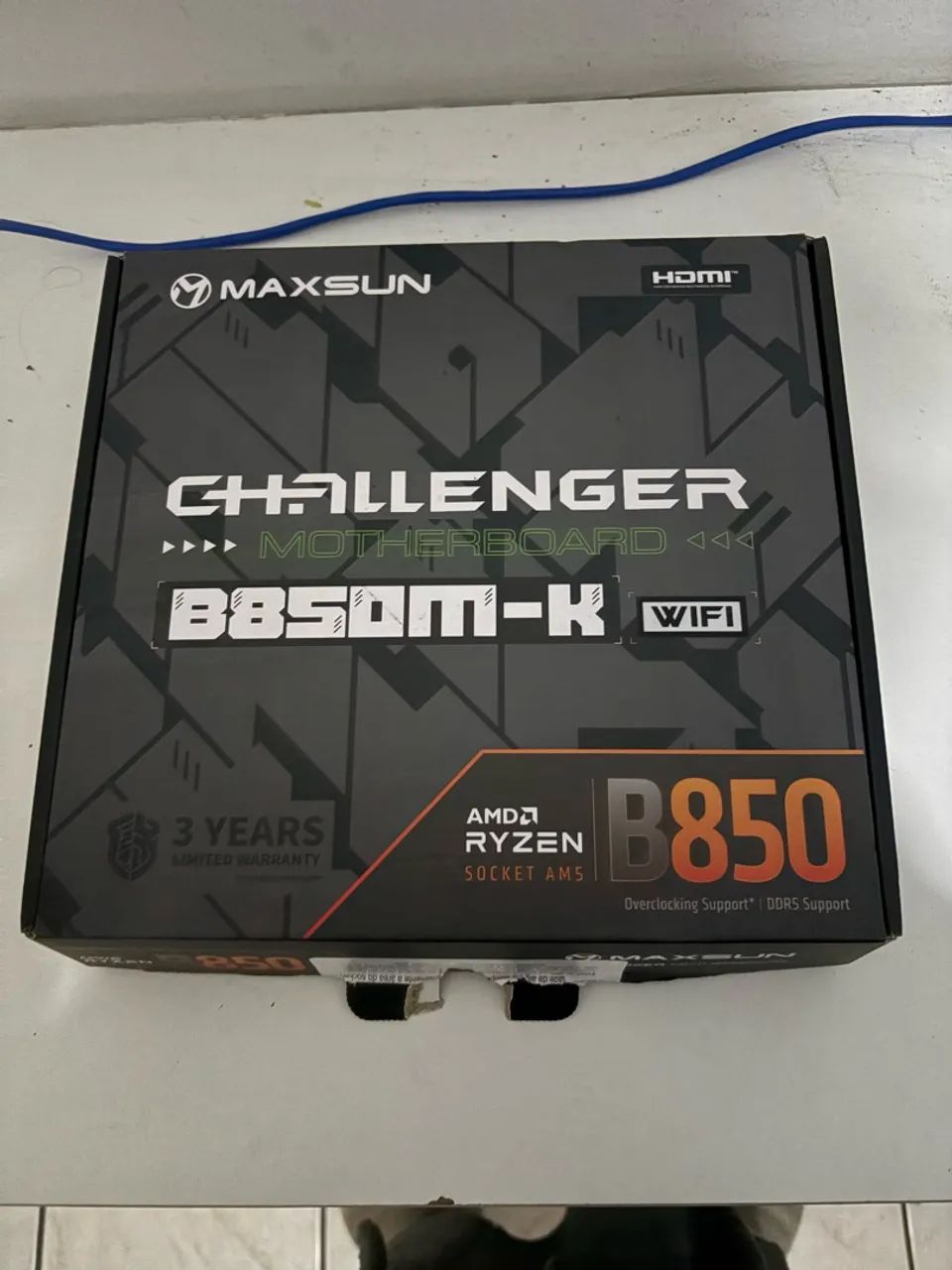 Placa Mãe Maxsun Challenger B650m Preto
