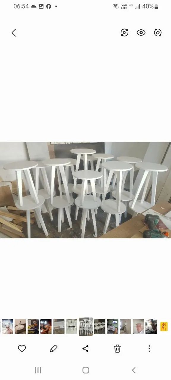 Mesinhas para decoração  - Foto 5