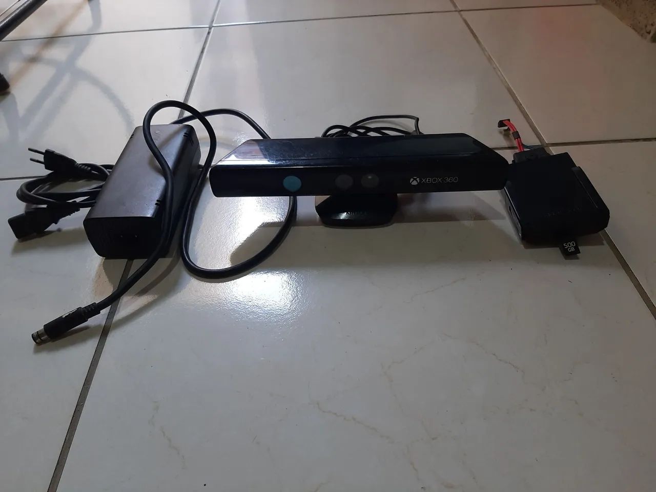 Fonte + Kinect + HD 500GB pra vender logo  - Foto 3
