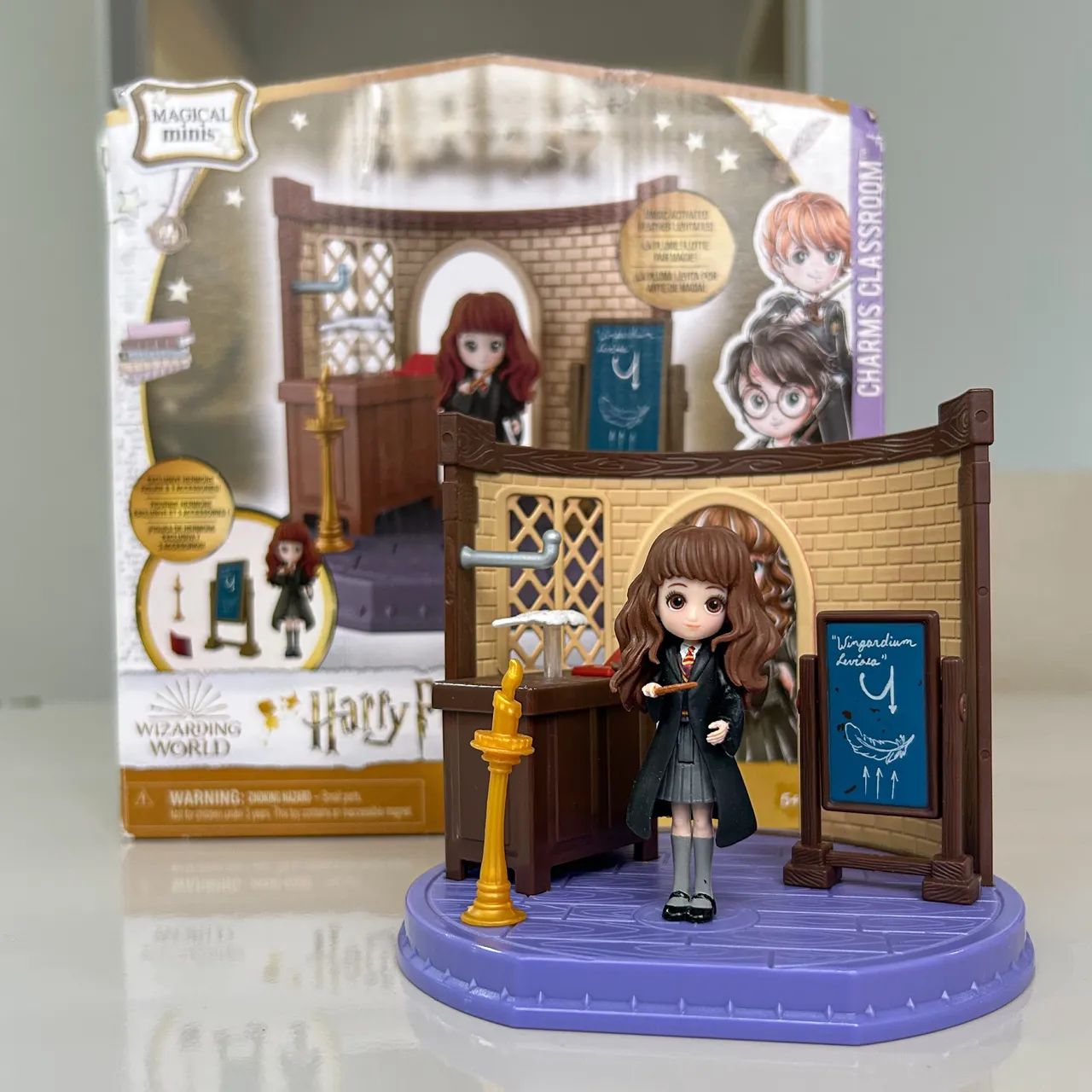 Boneca Hermione Sala de Feitiços Original Spin Master