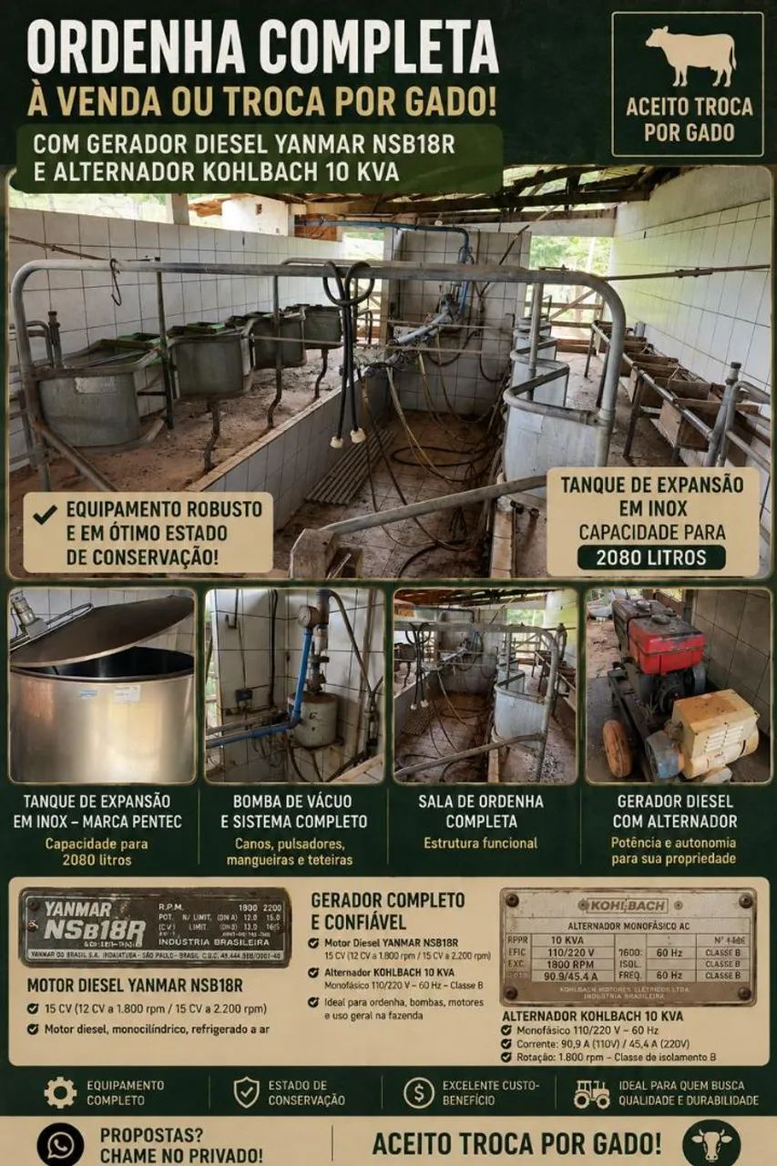 Estrutura Ordenha