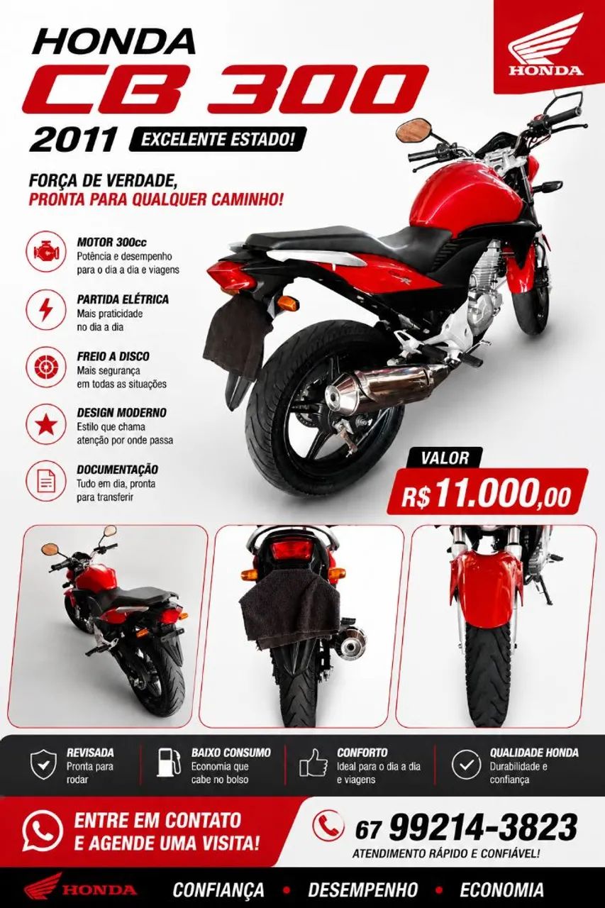 HONDA CB 300 2011