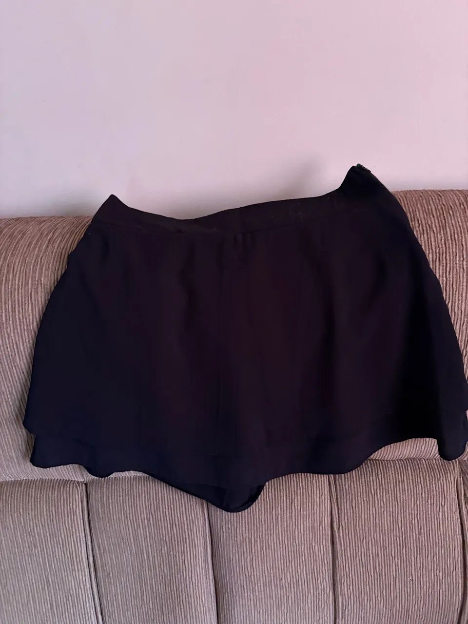 Short saia preto TAM M  - Foto 2