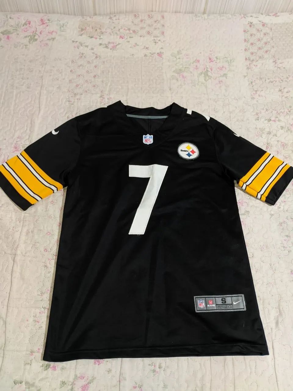 Camisa de Futebol Americano NFL Oversized - Preta