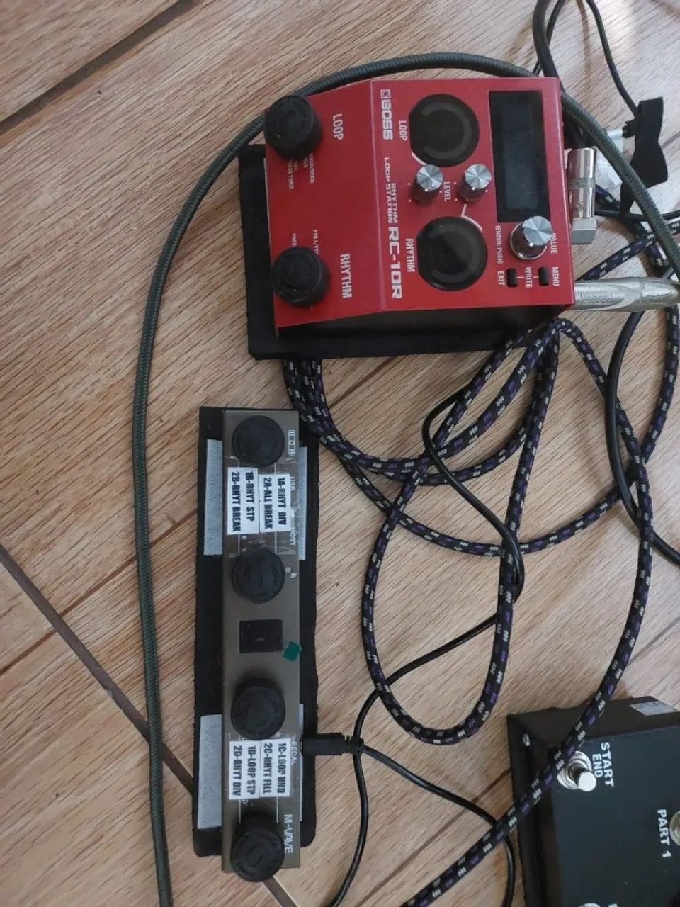 Boss RC-10R + MIDI Chocolate Plus + Footswitch (Setup Completo