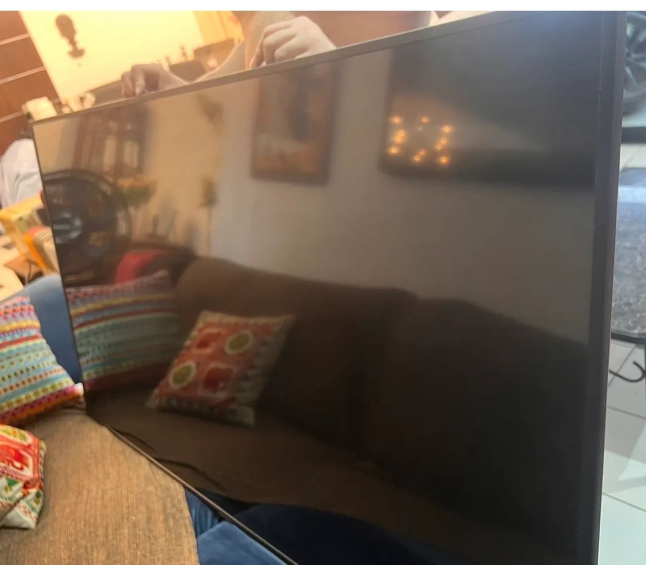Tv 65? Samsung com defeito na tela  - Foto 3