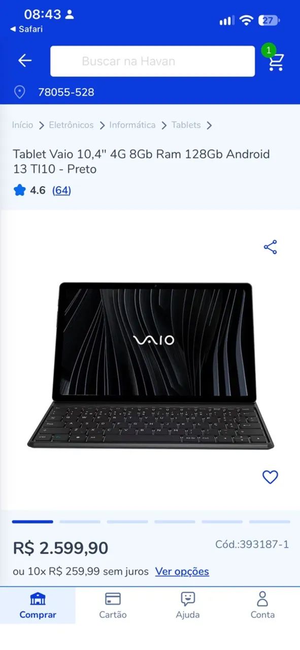 Tablet Vaio